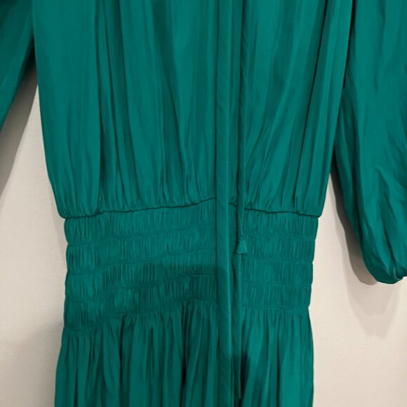 ✨ Ramy Brook‎ Paris Dress – NWT Green Drop Waist Dress (Size Small) – Style 4783 - Picture 5 of 10